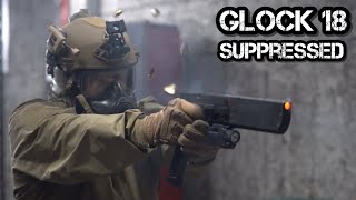 GLOCK 18 suppressed