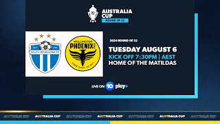 South Melbourne v Wellington Phoenix | Australia Cup 2024 Round of 32