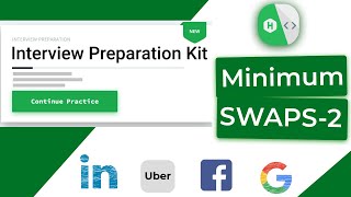 HackerRank Minimum Swaps 2 - JAVA SOLUTION