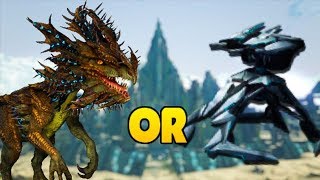 Velonasaur V.S Tek Turret! Which is BETTER? - ARK