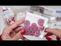 craft haul buttons galore u0026 more dt unboxing fun christmas embellies