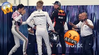 Max Verstappen FIGHTS Esteban Ocon after F1 Brazilian GP 2018!