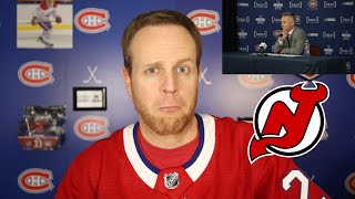 GOOD WILL PUNTING | Habs Giveaways \u0026 Penalties Costly vs Devils