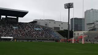 落ち着いてゴールキックを決める明治山沢選手（2019年11月24日）