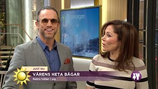 Peter och Tilde provar vårens hetaste glasögon - Nyhetsmorgon (TV4)