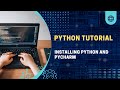 How to install Python and start coding (Installing Python and Pycharm)