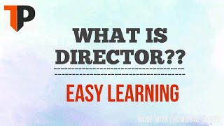 What is Director?||Who can be the Director of a company?||What is DIN?