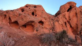 Valley of Fire,,, hiking the canyons.