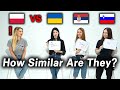 Polish Language Can Ukrainian, Serbian and Slovenian Speakers Understand It
