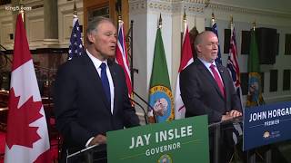 Gov. Jay Inslee visits Canada