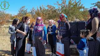 ​Kaymakam Dalmış' Dünya Çiftçi Kadınlar Günü'nde Çiftçi Kadınları unutmadı.