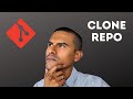 How to clone a GitHub repository in Windows | From command line using Git Bash