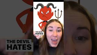 If you love the Devil, keep scrolling…👿 #devil #jesus #god #christianity #shorts #reels #fyp