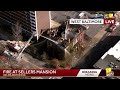 live skyteam 11 is over a fire at sellers mansion in west baltimore wbaltv.com