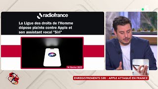 Enregistrements Siri : Apple attaqué en France - Le 5/5 - C à Vous