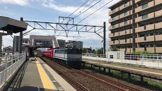 【東京メトロ新型車両甲種輸送】9772レ、8862レ東京メトロ丸ノ内線2000系2101F通過シーンまとめ