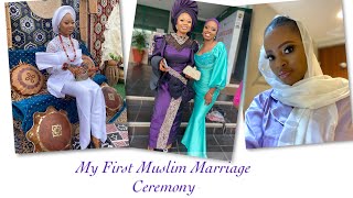 My First Muslim Marriage Ceremony Experience (Awure) #muslimwedding #muslimmarriage #vlogs