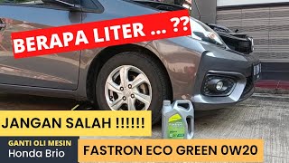 Cara Ganti Oli Mesin Honda Brio