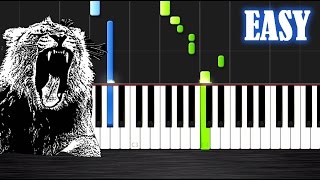Martin Garrix - Animals - EASY Piano Tutorial by PlutaX - Synthesia