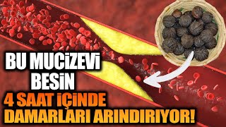 Bu Mucizevi Besin 4 Saat İçinde Damarları Arındırıyor!