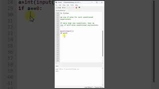 #69 - Conditional Expression (if-elif-else) in python [Part-2] | Python Tutorial | Praveen Kumar