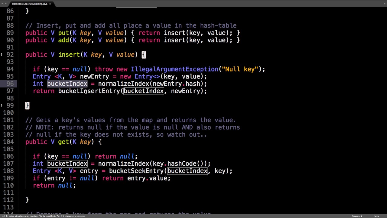 Separate Chaining Hash Table C - Slideshare