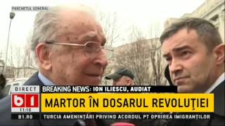 ION ILIESCU LA PARCHETUL GENERAL- MARTOR IN DOSARUL REVOLUTIEI