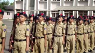 Sainik School,Bijapur Drill with arms 3