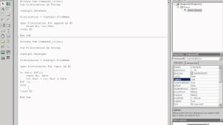 Visual Basic (VB) Tutorial - 6.3 - File Input [TutorialGenius.com]
