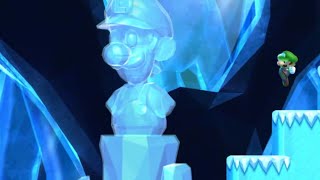 New Super Luigi U Deluxe Playthrough! (World 4- All Star Coins) (Frosted Glacier)