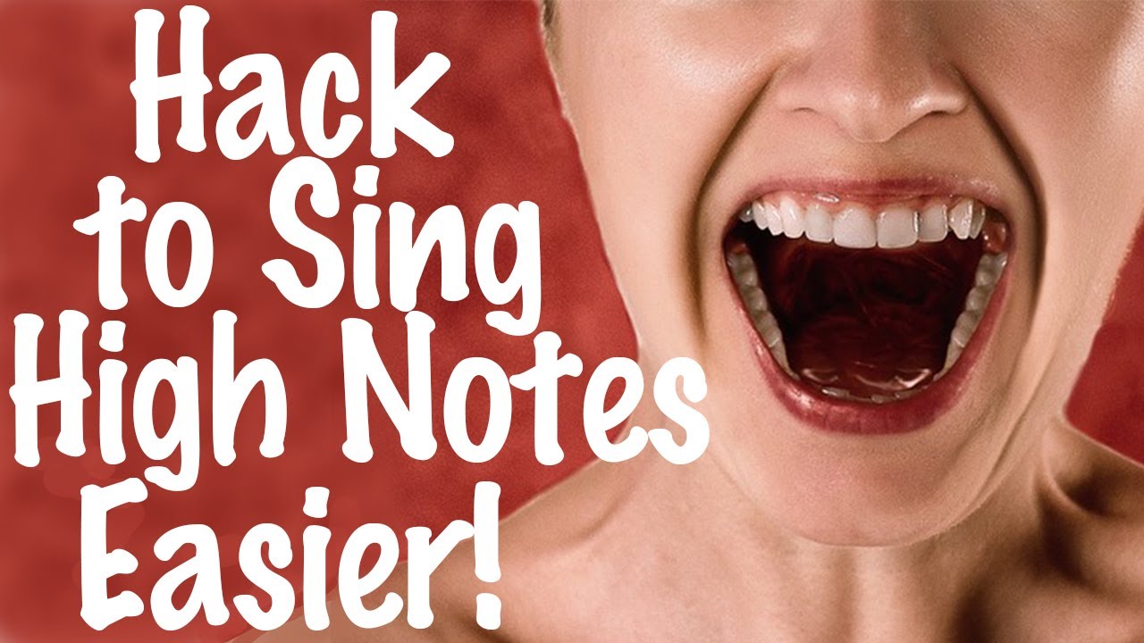 Hack To Sing High Notes Easier Youtube