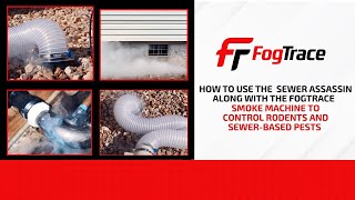 Plumbing smoke tests for pest pros by FogTrace.