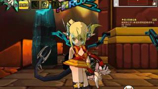 Elsword 風行者開場動作 720P測試影片