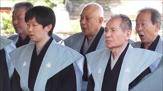 厳島神社　桃花祭「融」地謡