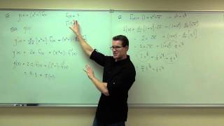 Calculus 1 Lecture 2.3:   The Product and Quotient Rules for Derivatives of Functions