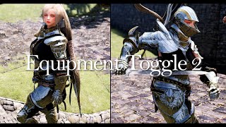 SKYRIM MOD I Equipment Toggle 2 I SKSE Plugin I No Esp