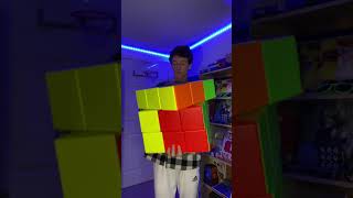 I BROKE The World’s BIGGEST Rubik’s Cube 😭 #shorts