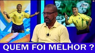 Djalminha fala quem foi melhor Romário ou Ronaldo