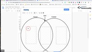 Using Google Drawing in a Doc/Labeling a Venn