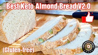 HOW TO MAKE THE BEST KETO ALMOND BREAD V2.0 | 10 MINS PREP TIME ONLY | SUPER EASY | TASTE SO GOOD |