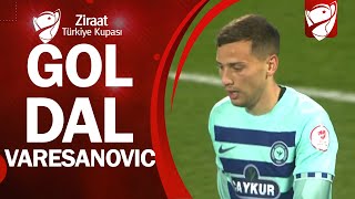 GOL Dal Varesanovic | Rizespor 4-0 Vanspor FK | Ziraat Türkiye Kupası 5. Tur Maçı