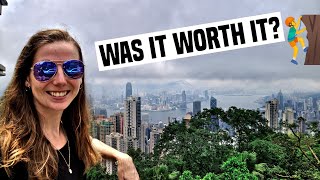 WALKING to Victoria Peak and Mong Kok Ladies Market | Hong Kong Travel