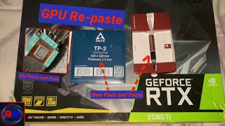 Getting my 2080 Ti Graphics card re-pasted!