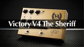 Victory V4 The Sheriff Pedal Preamp – Full Demo With Rabea Massaad \u0026 Martin Kidd