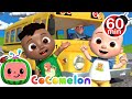 Wheels on the bus - CoComelon | Kids Cartoons & Nursery Rhymes | Moonbug Kids