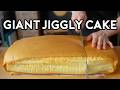 Giant Jiggly Castella Cake | Anything with Alvin