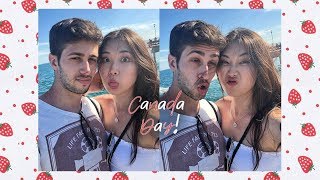 [국제커플 Vlog] Canada day long weekend👫 Picnic at park, Toronto Island 캐나다데이 긴주말🍀피크닉, 토론토 아일랜드