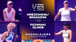 Krejckiova/Siniakova vs. Fichman/Olmos | 2021 WTA Finals Doubles