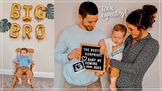 I'M PREGNANT WITH BABY #2!!🤰🏻💞 // OUR SURPRISE MIRACLE BABY AFTER INFERTILITY