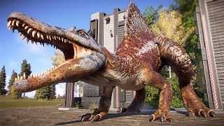 RELEASE ALL 94 TERRESTRIAL DINOSAURS IN NORTHWEST AMERICA - Jurassic World Evolution 2